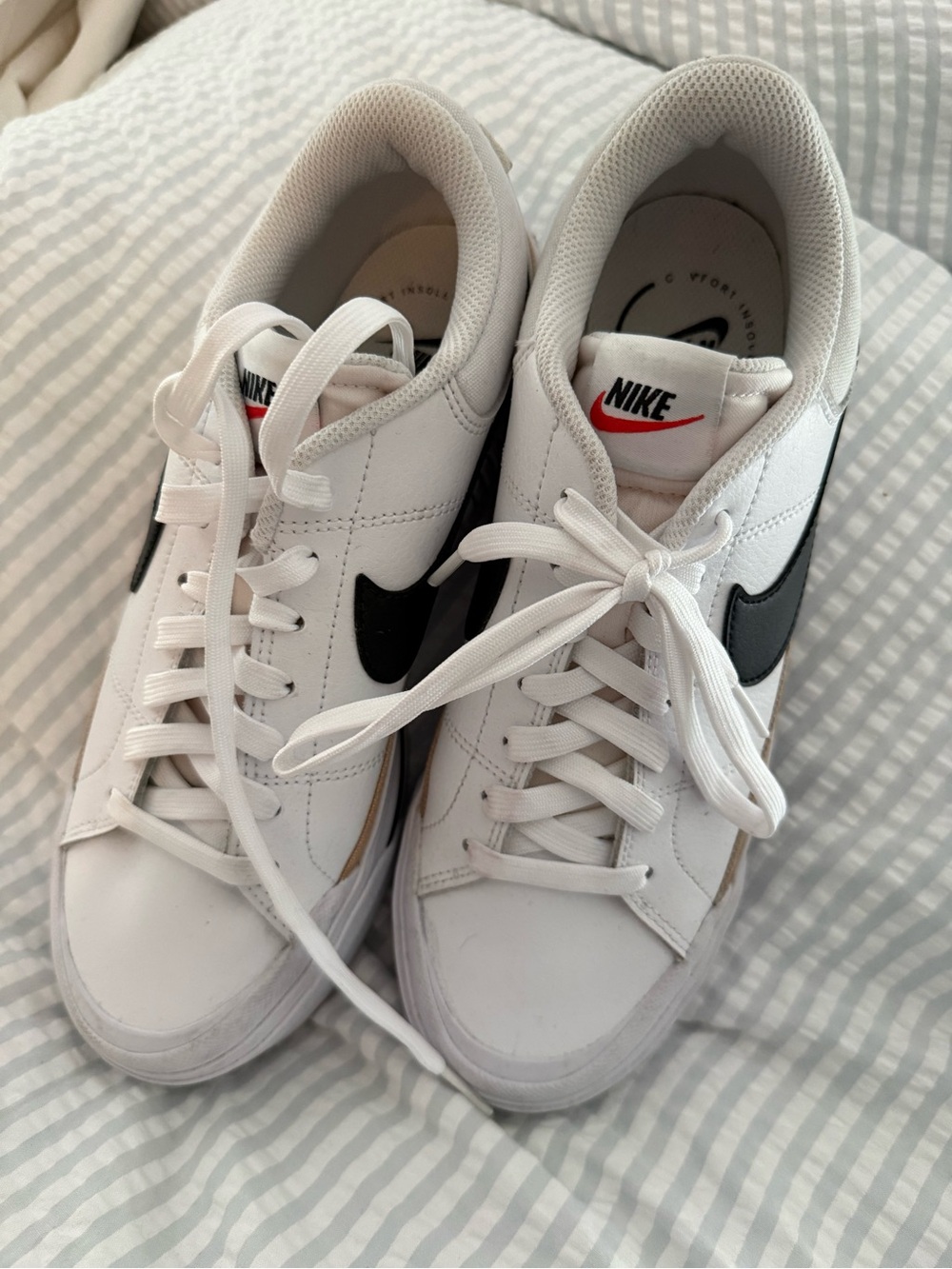 Nike White Court Legacy Sneakers Size 9